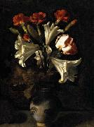 Juan de Flandes Vase of Flowers oil painting